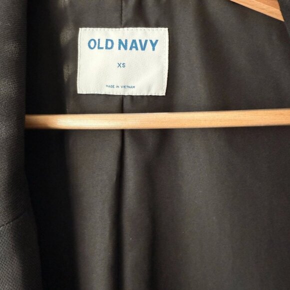 Black Blazer Women XS (S 4–6) Structured Shoulder Workwear NWT Look - Picture 10 of 16